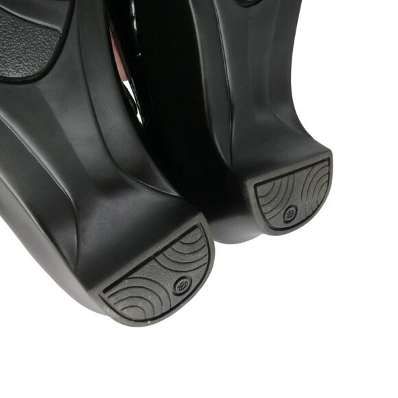 ARAVON Women's Black Patent Croc Embossed Mary Jane 'Maya' Comfort Shoes 6.5 D - Picture 10 of 12